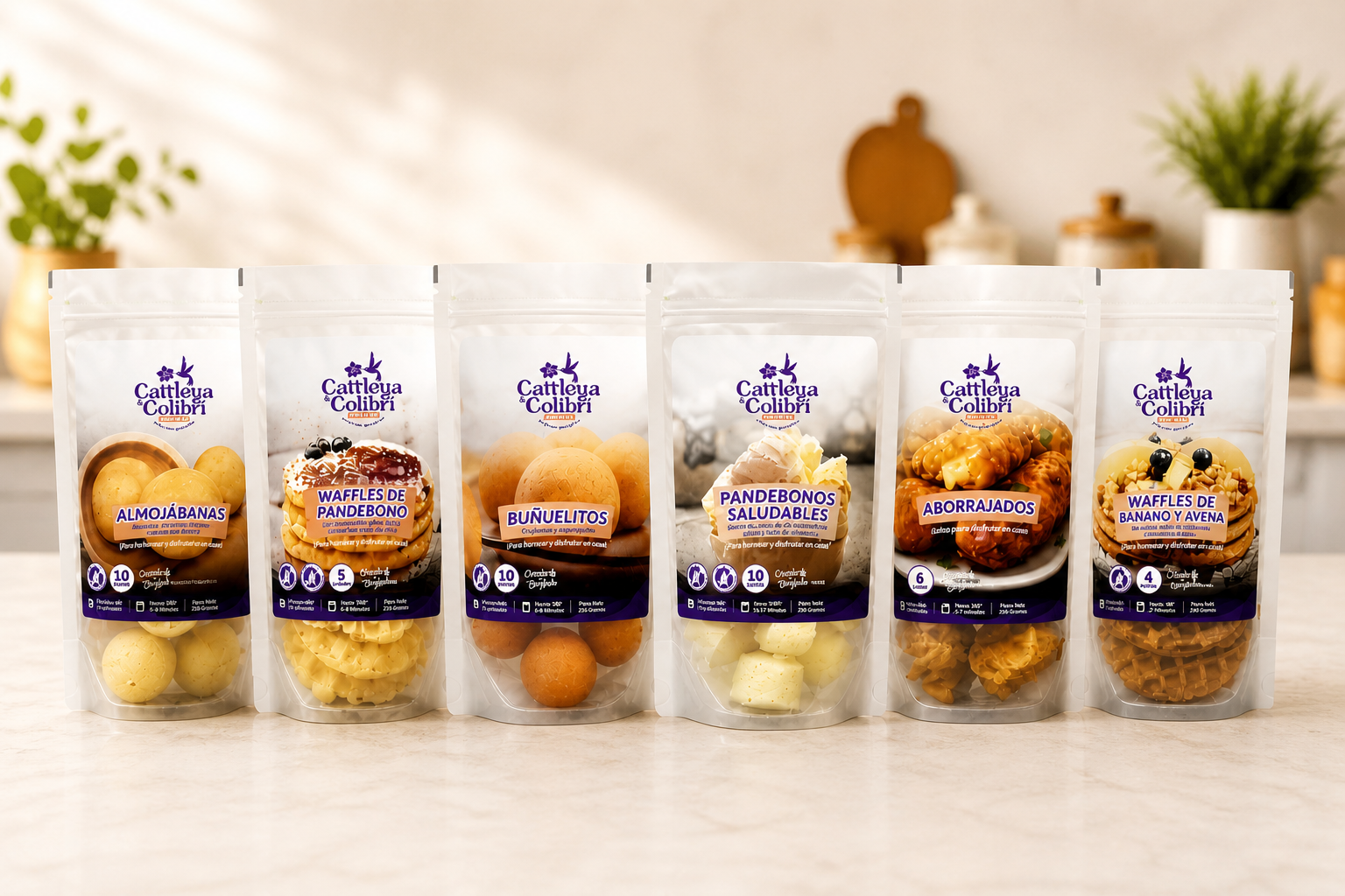 Línea de productos Cattleya & Colibrí Premium Food